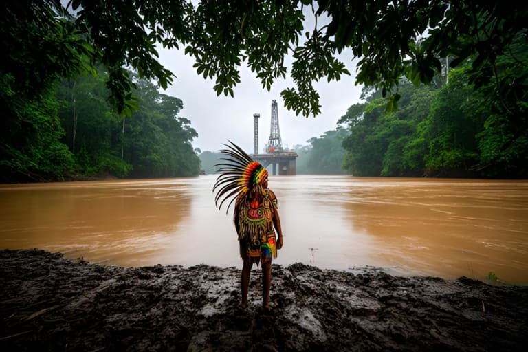 Leilão de petróleo da ANP enfrenta ação contra fracking e protestos indígenas