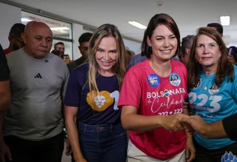 Michelle Bolsonaro e Bia Kicis garantem as duas vagas do DF no Senado