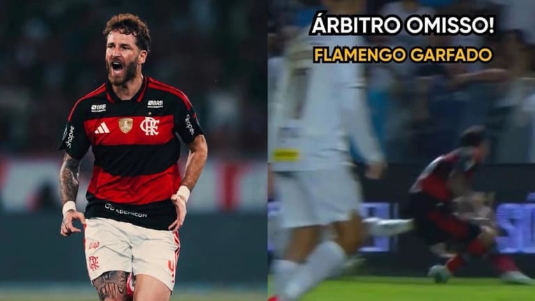 Léo Pereira curte post que critica arbitragem de Daronco após empate do Flamengo
