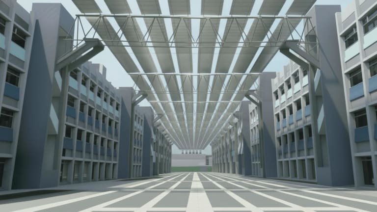 EDP constrói primeira usina solar suspensa em Singapura entre dois prédios industriais