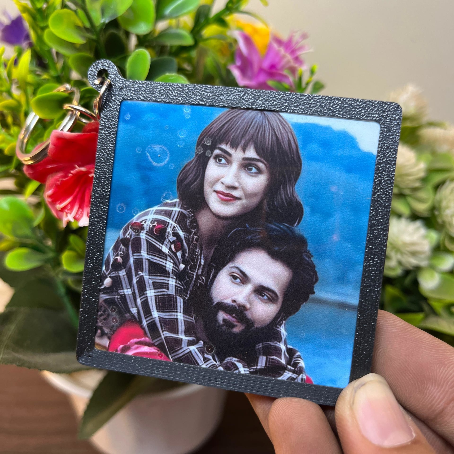 Full HD Customized Photo Light Keychain