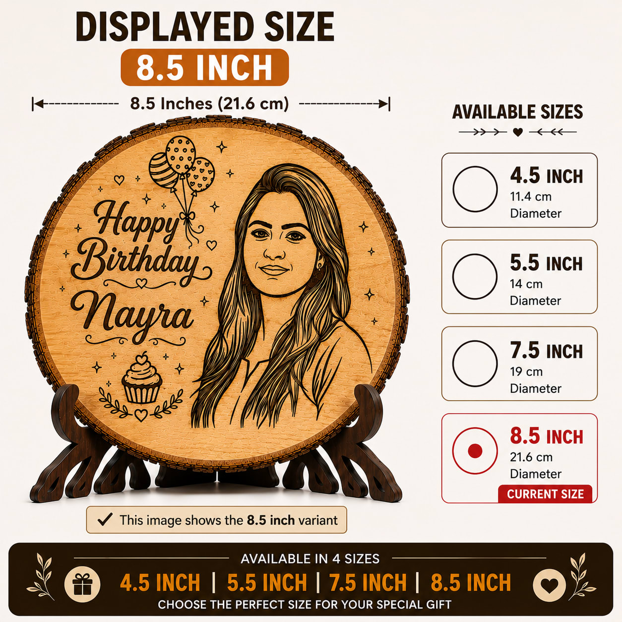 8.5 Inch