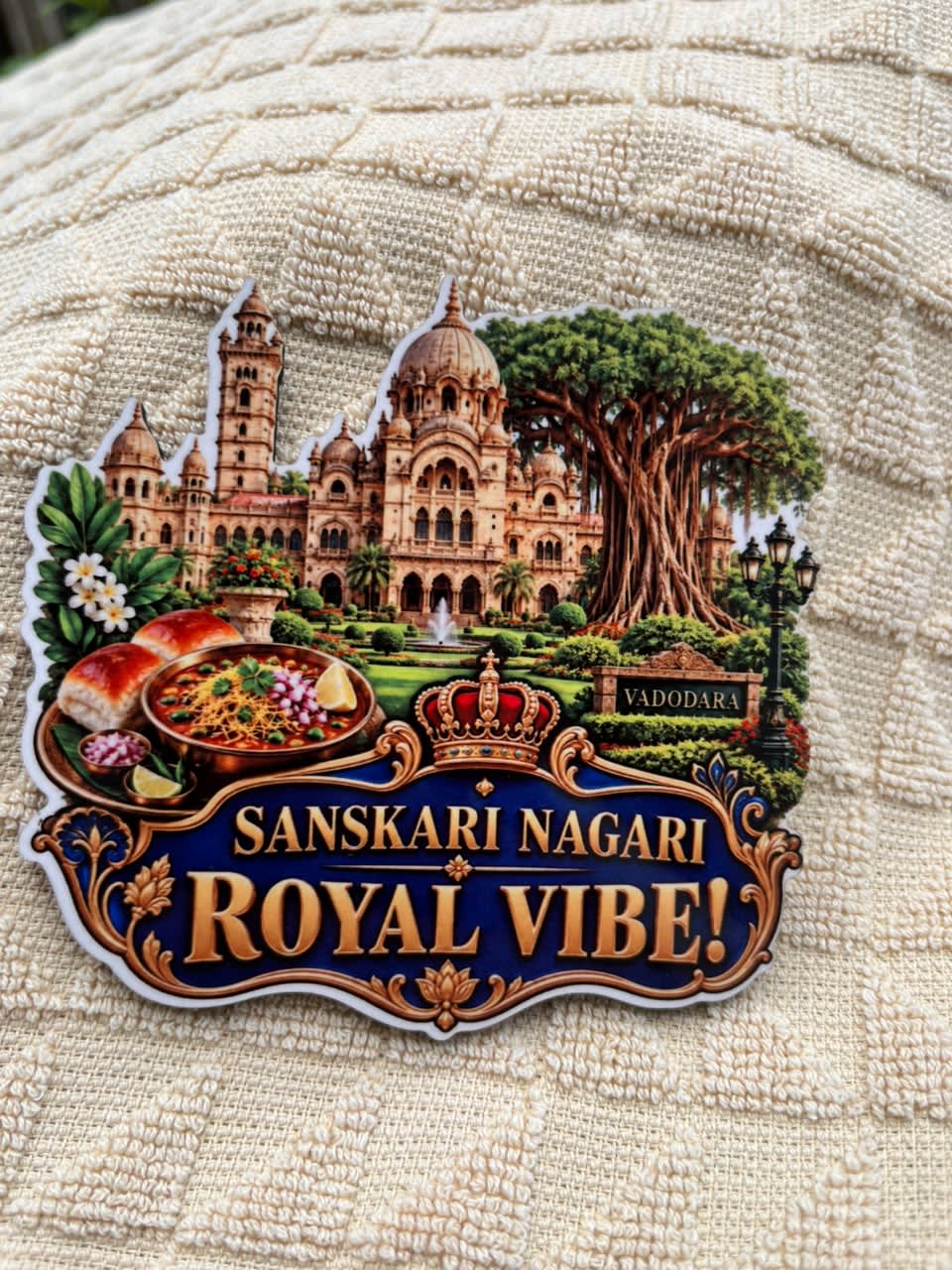 Amdavadi Nawabi Fridge Magnet
