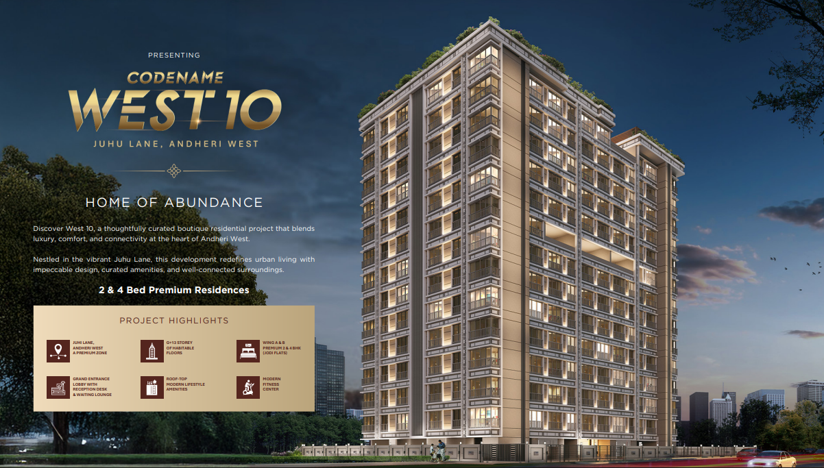WEST 10 (Exclusive Opportunity – New Launch)