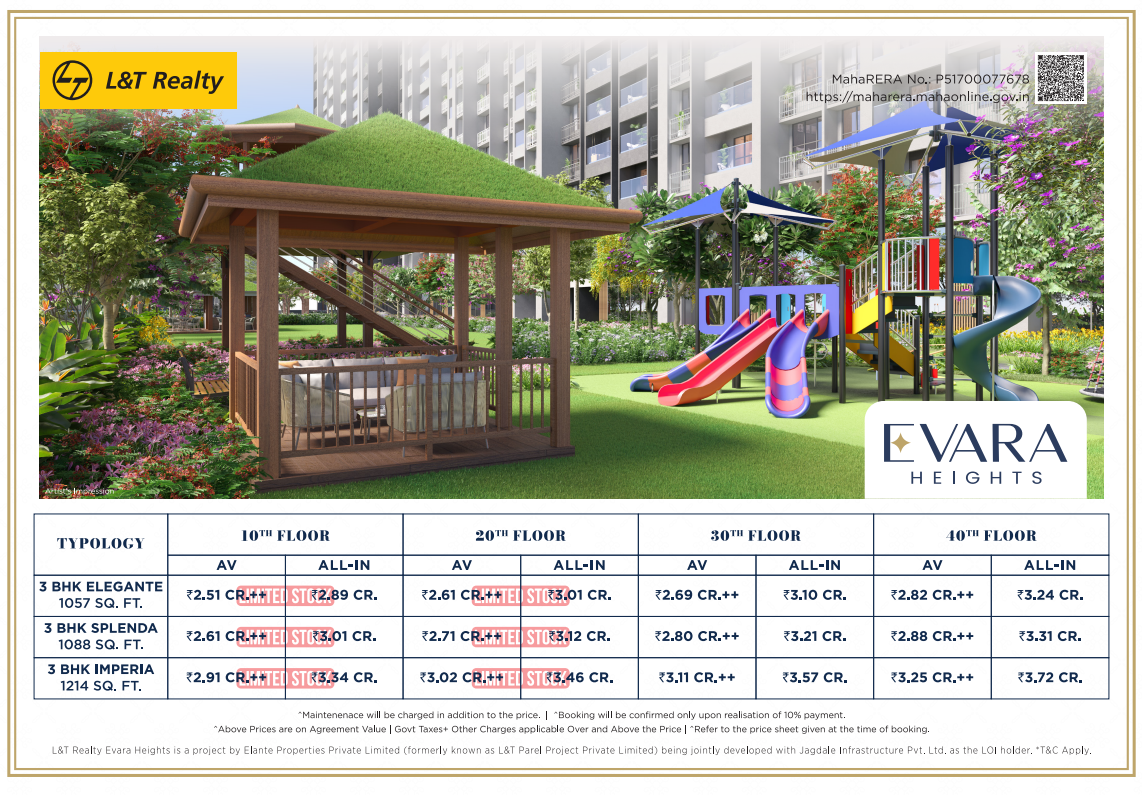 L&T Realty EVARA Heights - View 1
