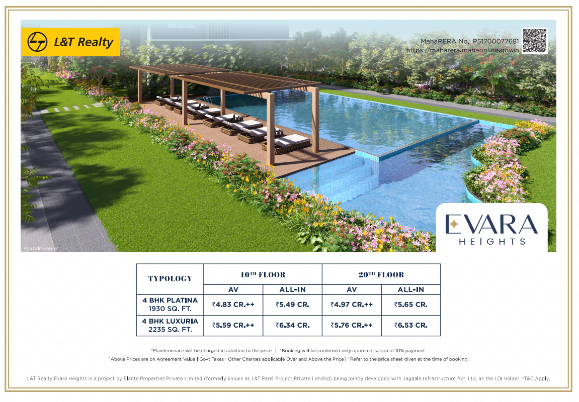 L&T Realty EVARA Heights