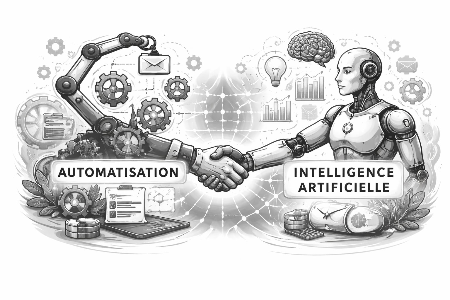 Automation and AI: Differences and Synergies