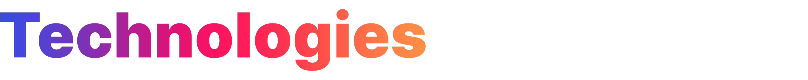 Technologies