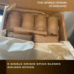 Single Origin South Indian Spice Blends + Golden Spoon Set