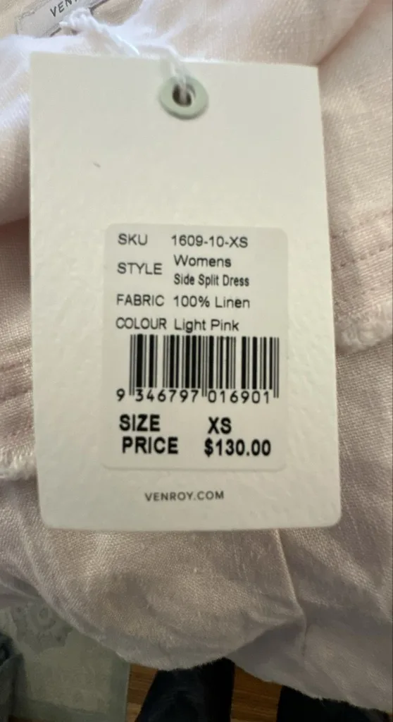 Women's Square Neck Linen Blend Midi Dress Size: XS - Mint condition - Carnegie, Melbourne | Zirkly