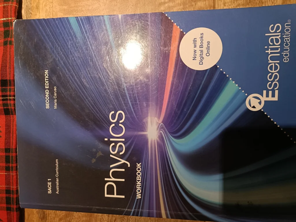 SACE 1  Physics workbook - Good condition - Athelstone - Additional photo 2 | Zirkly