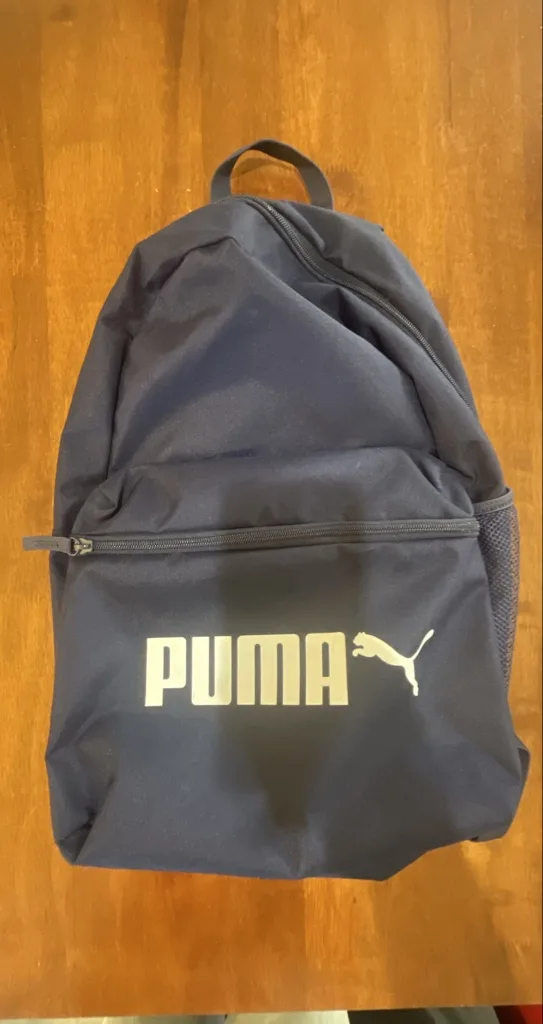Puma Navy Blue Backpack - Mint condition - Bentleigh, Melbourne | Zirkly