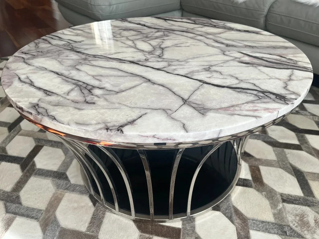 Oracle Marble Coffee Table - Good condition - Surrey Hills, Melbourne | Zirkly