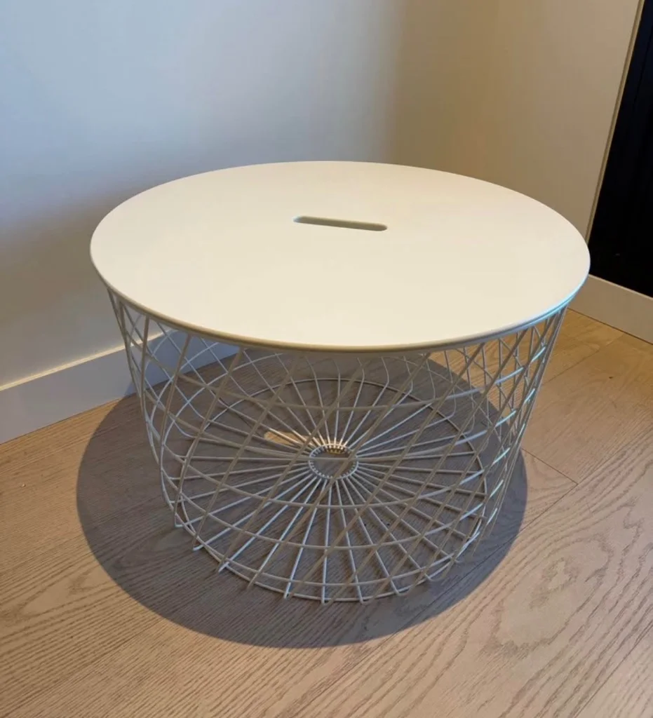 IKEA White Coffee Table with Storage - Mint condition - St Kilda, Melbourne - Additional photo 3 | Zirkly