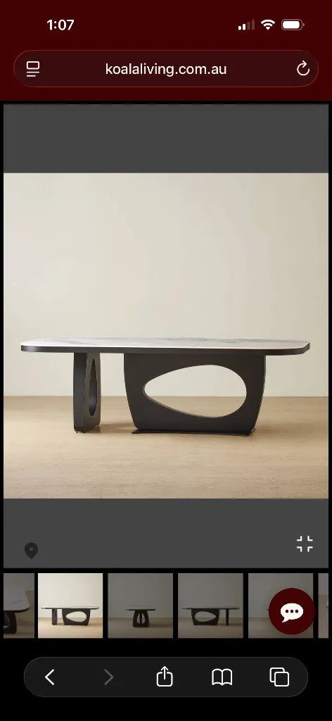 Modern Geometric Glass Top Coffee Table with Chrome Base - New condition - Wallan, Melbourne - Additional photo 2 | Zirkly