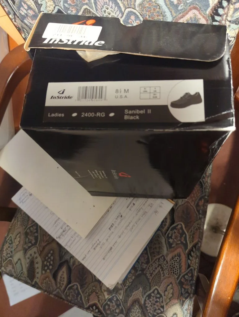 InStride Dri-Lex Custom Fit System Black Comfort Shoes - New condition - Carnegie, Melbourne - Additional photo 2 | Zirkly