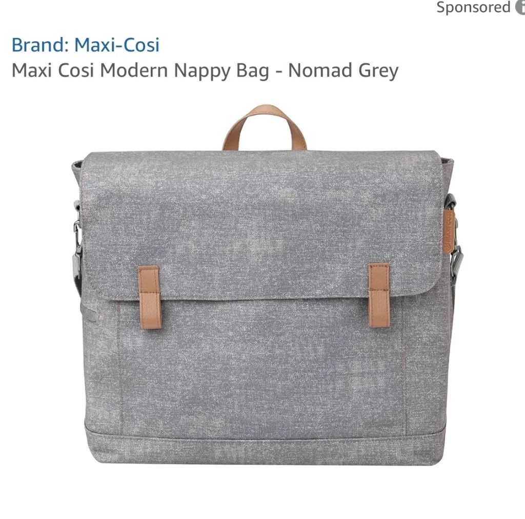 Maxi Cosi Modern Nappy Bag - Nomad Grey - Good condition - Mount Waverley, Melbourne | Zirkly