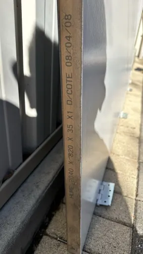 Hume Duracote Interior Door Slab 2040x820x35mm - Good condition - Adelaide, 5000