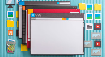 a hero presenting multiple browsers