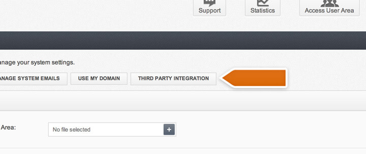 Accessing 3rd party integrations Accessing 3rd party integrations