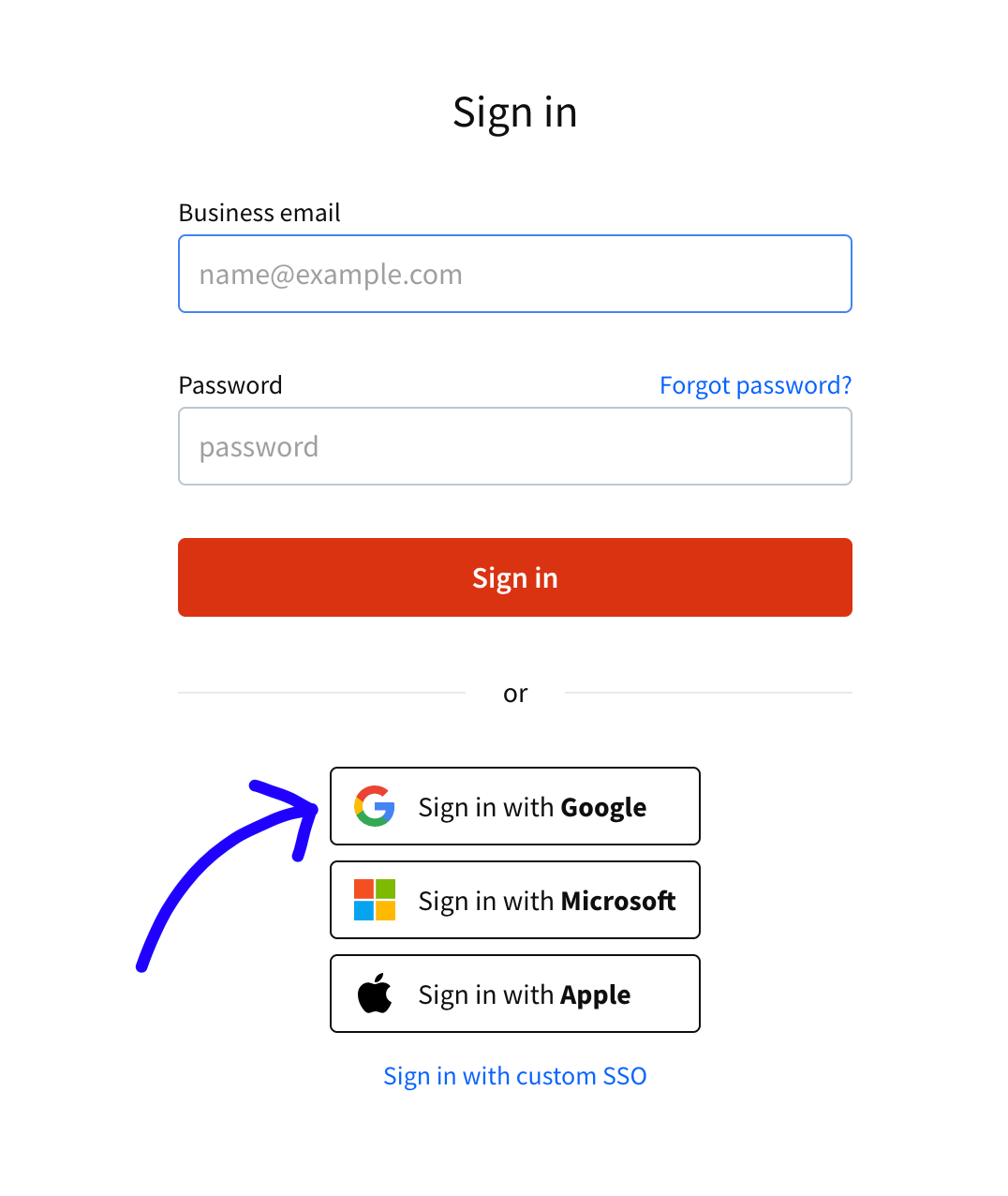 Logging in to LiveChat with your Google account