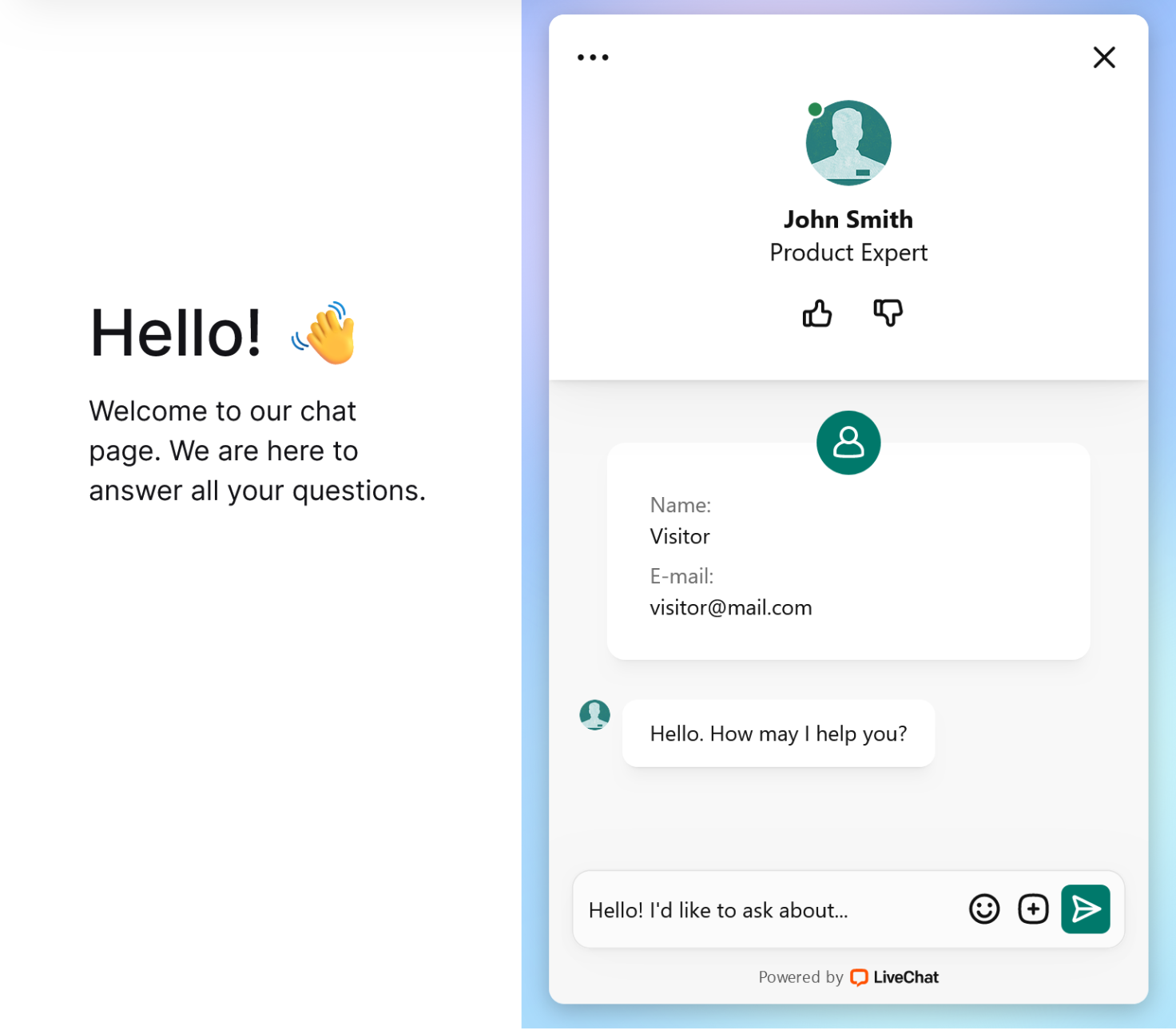 Chat-Page-Look Chat Page Look