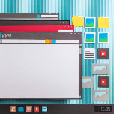 a hero presenting multiple browsers