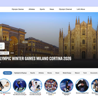 Milano Cortina 2026 Winter Games website