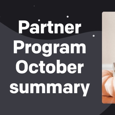 October summary from the Partner Program
