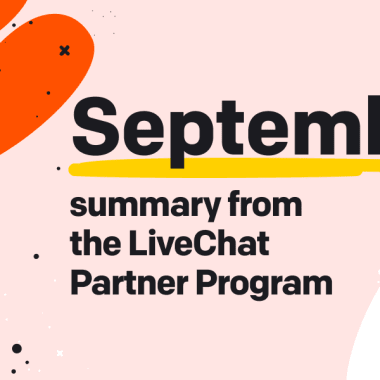 September summary from the Partner Program