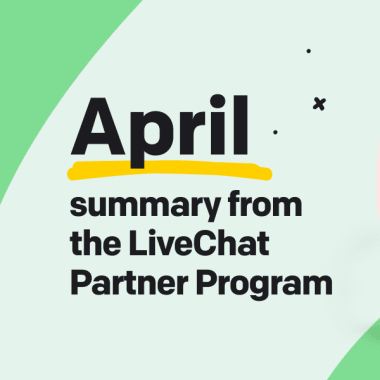 April summary from the Partner Program