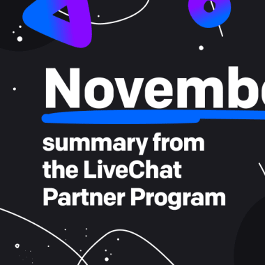 November in our Partner Program