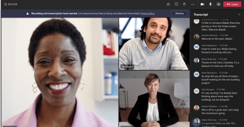 Built With AI, Live Transcription Services Come To Videoconferencing Software