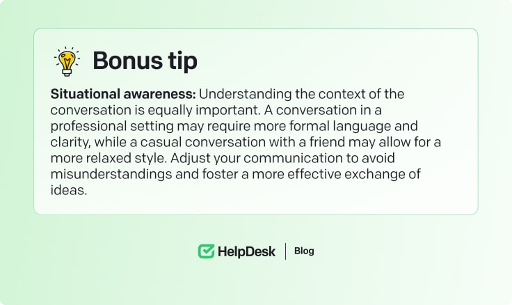 Situational awareness