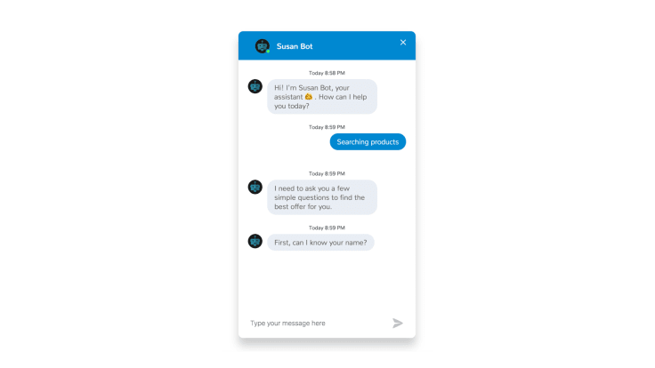 lead generation chat bot