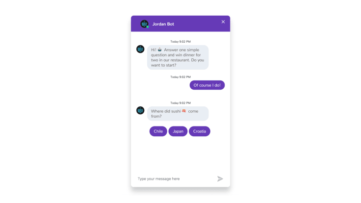 competition chat bot