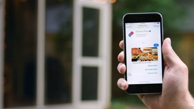 a domino's chatbot