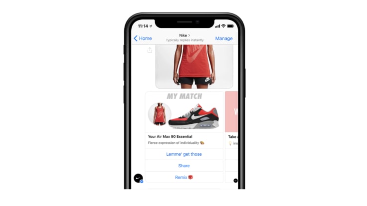 Nike chatbot