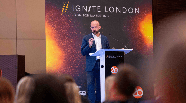 Photo taken during the Ignite event