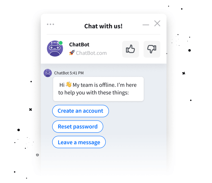 ChatBot, chat with us!