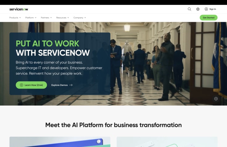 Servicenow as an alternative to Salesforce