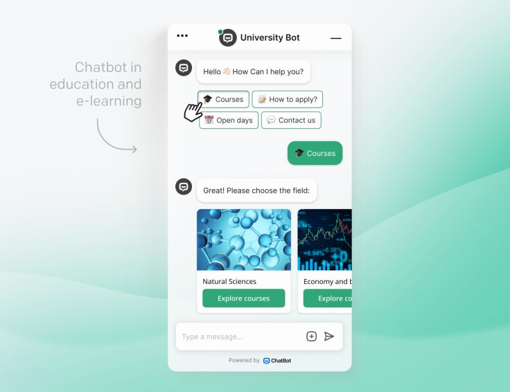 Chatbot for education