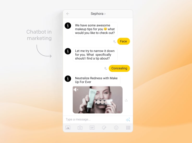 Sephora chatbot