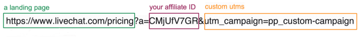 affiliate link structure