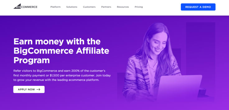 BigCommerce main website