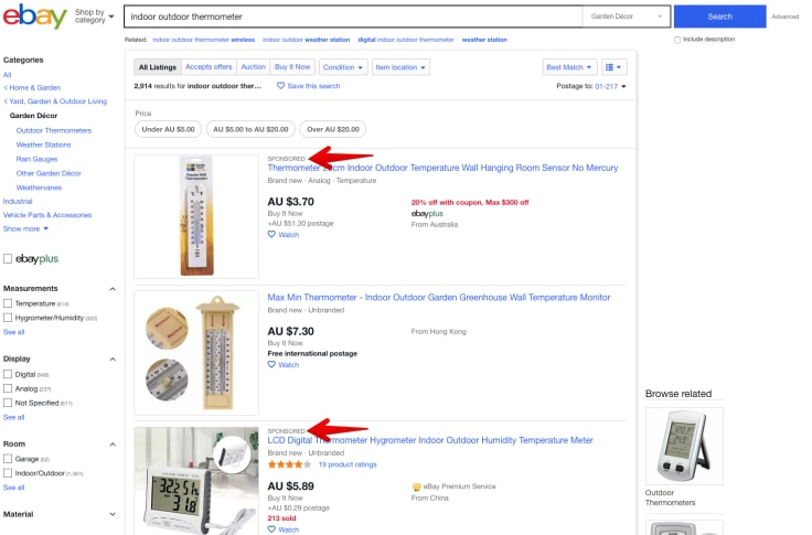 marketplace examples - ebay