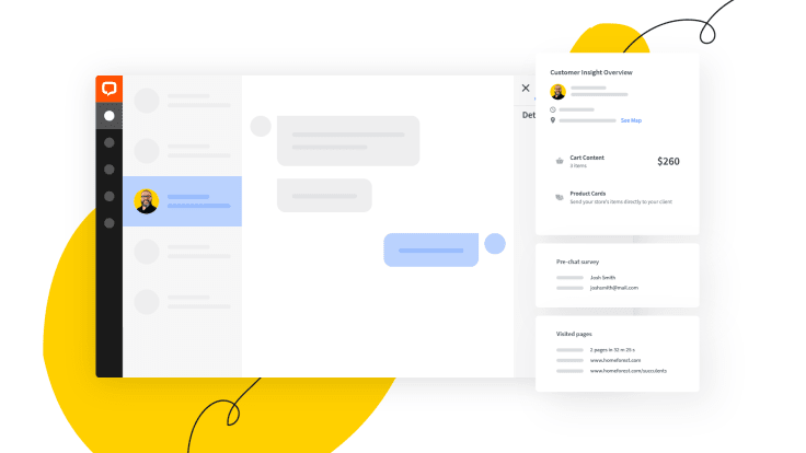 Customer info panel in Customer Insight