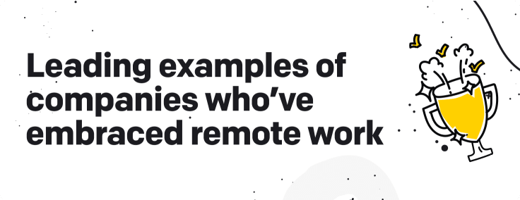 leading examples of companies who work remotely