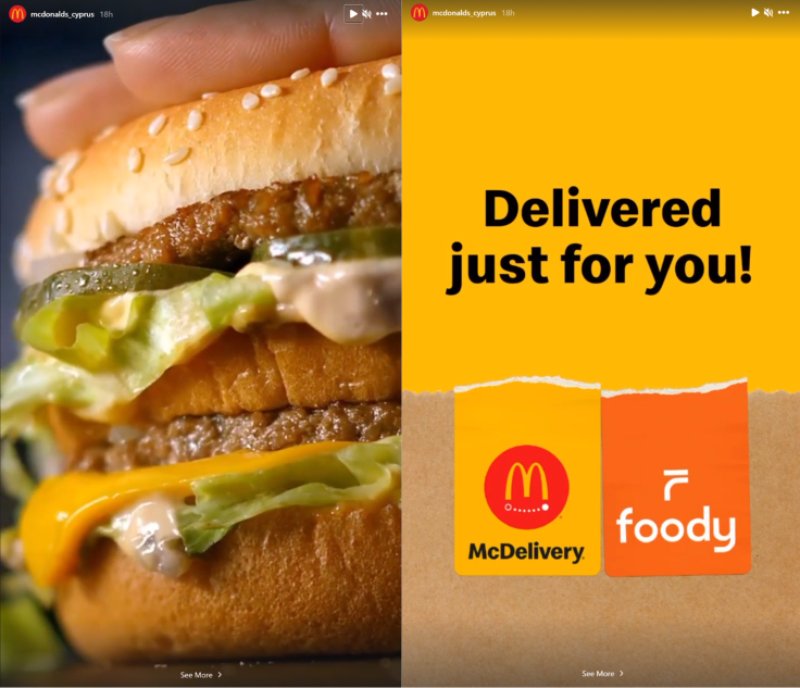 McDonald's Cyprus Instagram