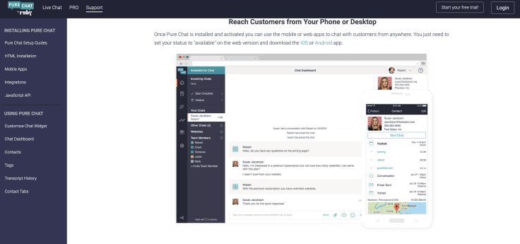 Pure Chat Live Chat